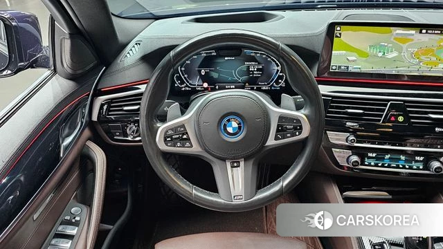 BMW 5 Series (G30) 2023 Черный из Кореи, фото 4