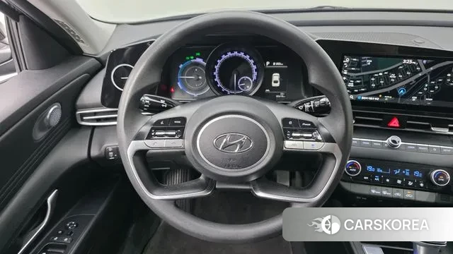 Hyundai Avante Hybrid (CN7) 2021 Черный из Кореи, фото 4