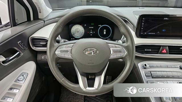 Hyundai The New Santa Fe 2021 Белый из Кореи, фото 4