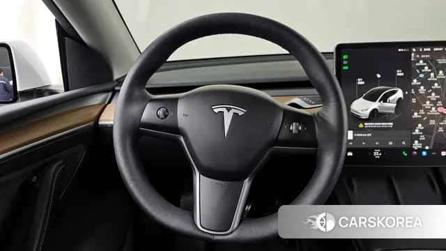 Tesla Model Y 2023 Белый из Кореи, фото 4
