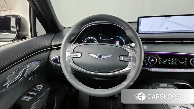 Genesis GV70 2021 Темно-зеленый из Кореи, фото 4