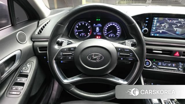 Hyundai Sonata (DN8) 2019 Серебристо-серый из Кореи, фото 4