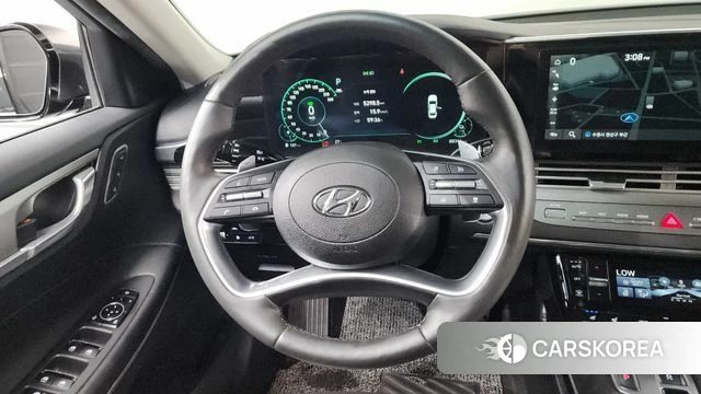 Hyundai The New Grandeur IG Hybrid 2020 Серый из Кореи, фото 4