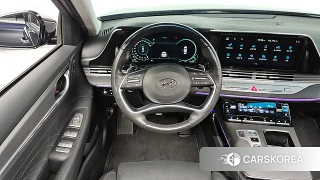 Hyundai The New Grandeur IG Hybrid 2020 Синий из Кореи, фото 4