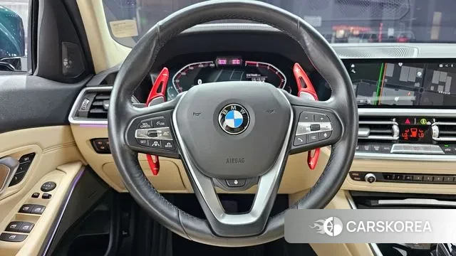 BMW 3 Series (G20) 2020 Темно-зеленый из Кореи, фото 4