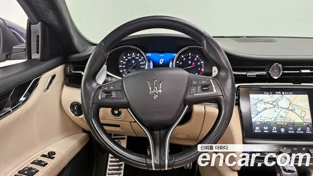 Maserati Quattroporte 2019 Синий из Кореи, фото 4