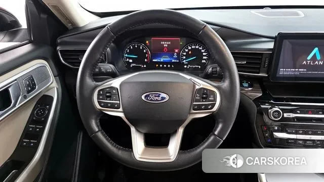 Ford Explorer 6th Generation 2021 Белый из Кореи, фото 4