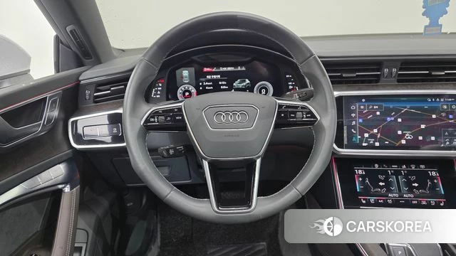 Audi A7 (4K) 2021 Белый из Кореи, фото 4