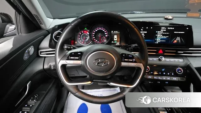 Hyundai Avante (CN7) 2022 Черный из Кореи, фото 4