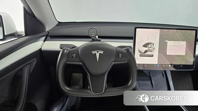 Tesla Model Y 2024 Белый из Кореи, фото 4