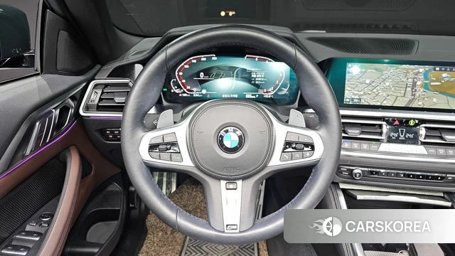 BMW 4 Series (G22) 2021 Зеленый из Кореи, фото 4