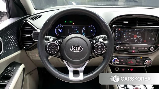 Kia Soul Booster EV 2019 Белый из Кореи, фото 4