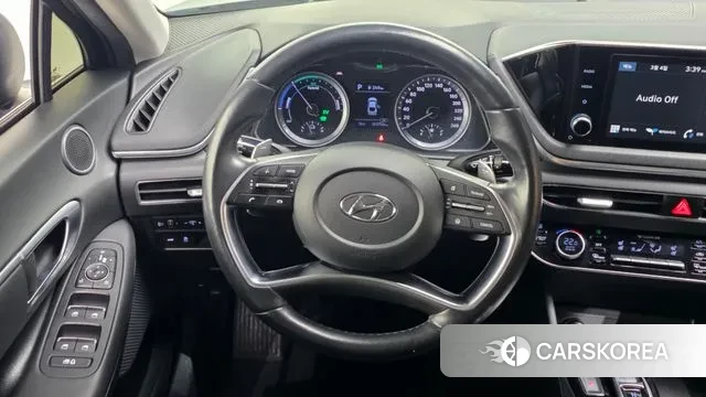 Hyundai Sonata Hybrid (DN8) 2019 Черный из Кореи, фото 4
