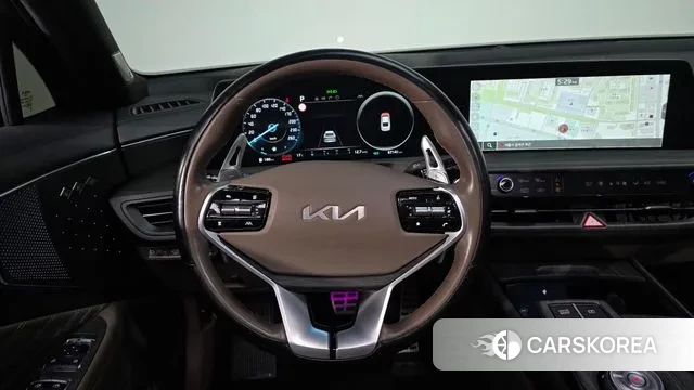 Kia K8 Hybrid 2023 Синий из Кореи, фото 4