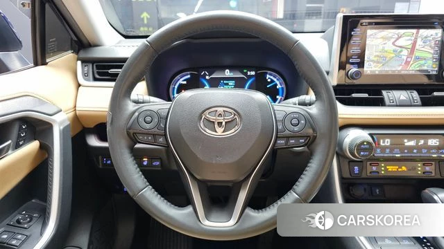 Toyota RAV4 5th Generation 2021 Синий из Кореи, фото 4