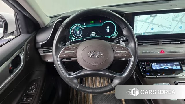 Hyundai The New Grandeur IG Hybrid 2019 Белый из Кореи, фото 4