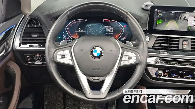 BMW X4 (G02) 2021 Черный из Кореи, фото 4