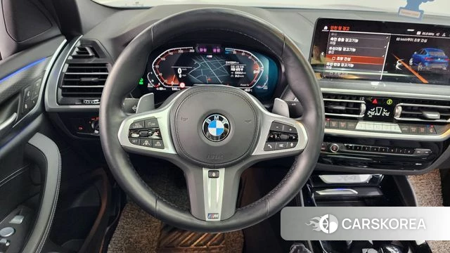 BMW X4 (G02) 2023 Синий из Кореи, фото 4