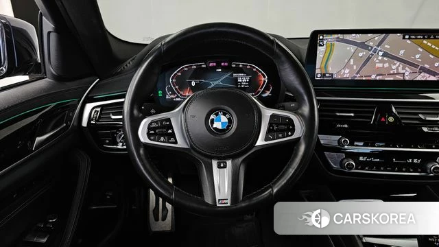 BMW 5 Series (G30) 2020 Черный из Кореи, фото 4