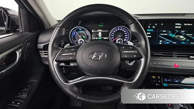 Hyundai The New Grandeur IG Hybrid 2021 Серый из Кореи, фото 4