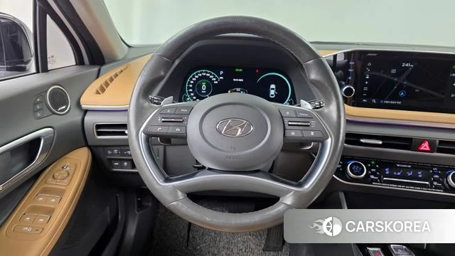 Hyundai Sonata Hybrid (DN8) 2019 Белый из Кореи, фото 4