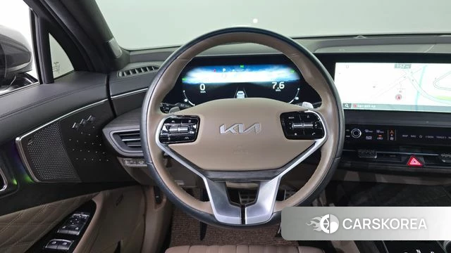 Kia K8 Hybrid 2022 Серый из Кореи, фото 4