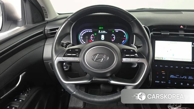 Hyundai Tucson Hybrid (NX4) 2021 Белый из Кореи, фото 4