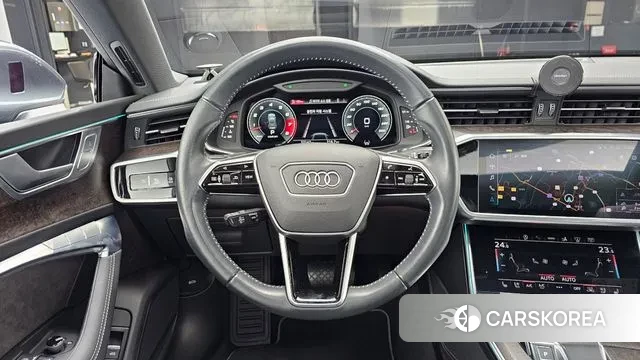 Audi A7 (4K) 2021 Черный из Кореи, фото 4
