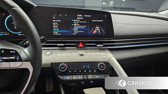 Hyundai Avante Hybrid (CN7) 2021 Серебристо-серый из Кореи, фото 4