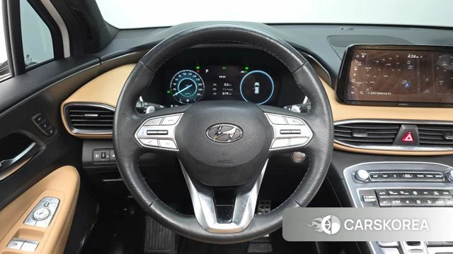 Hyundai The New Santa Fe 2022 Белый из Кореи, фото 4