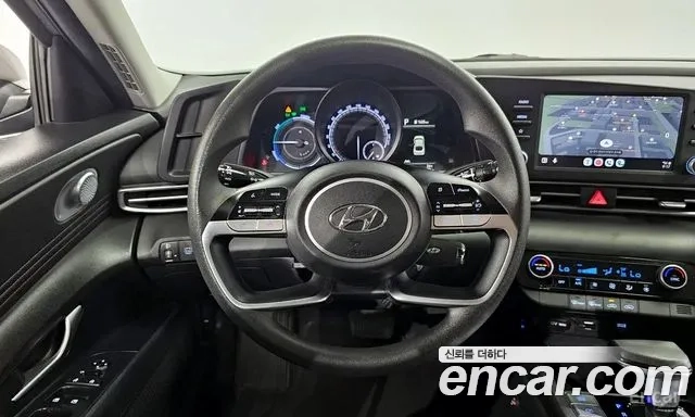 Hyundai Avante Hybrid (CN7) 2021 Серый из Кореи, фото 4
