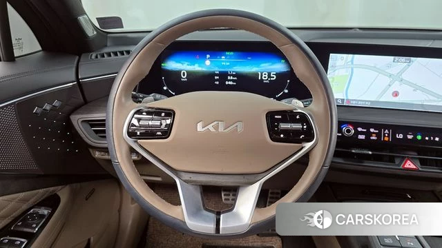 Kia K8 Hybrid 2024 Белый из Кореи, фото 4