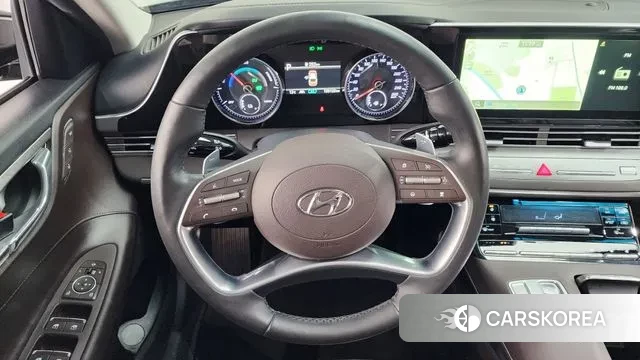 Hyundai The New Grandeur IG Hybrid 2021 Черный из Кореи, фото 4