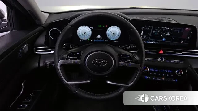 Hyundai Avante Hybrid (CN7) 2022 Серый из Кореи, фото 4