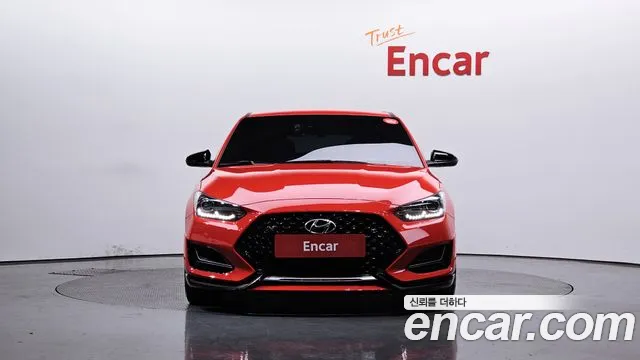 Hyundai Veloster (JS) 2021 Красный из Кореи, фото 4