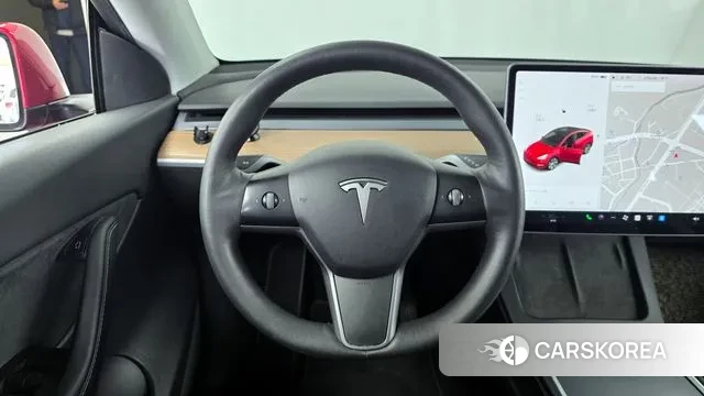 Tesla Model Y 2021 Красный из Кореи, фото 4