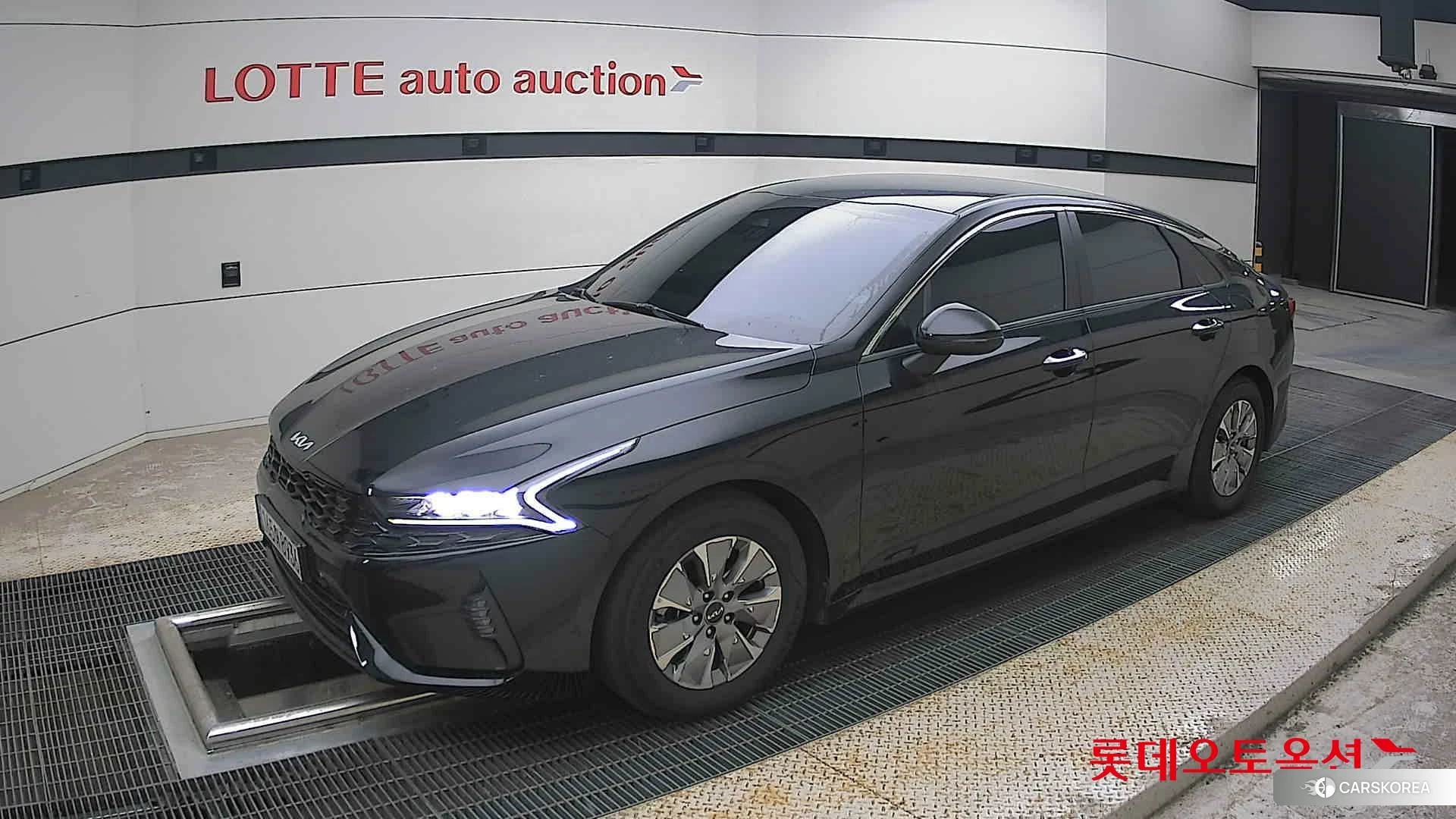 Kia K5 Hybrid 2022 Aurora Black Pearl из Кореи, фото 4