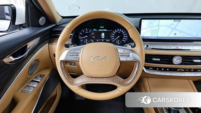 Kia The New K9 2nd generation 2022 Белый из Кореи, фото 4