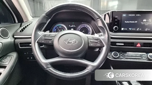 Hyundai Sonata Hybrid (DN8) 2021 Белый из Кореи, фото 4