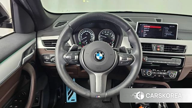 BMW X1 (F48) 2022 Черный из Кореи, фото 4