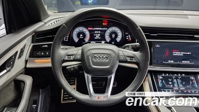 Audi Q7 (4M) 2022 Черный из Кореи, фото 4