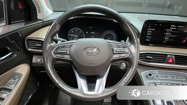 Hyundai The New Santa Fe 2021 Черный из Кореи, фото 4