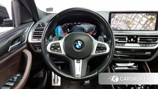BMW X4 (G02) 2022 Черный из Кореи, фото 4