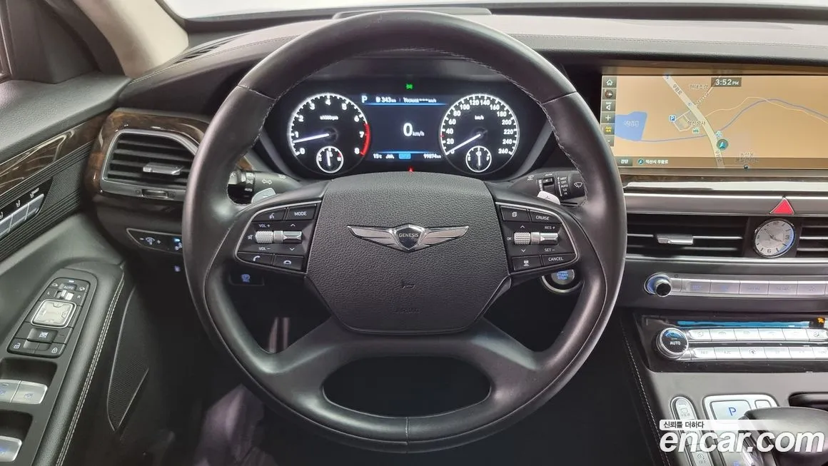 Genesis G90 2019 Черный из Кореи, фото 4