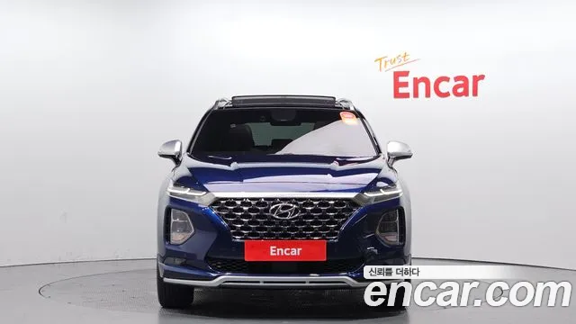 Hyundai Santa Fe TM 2018 Синий из Кореи, фото 4