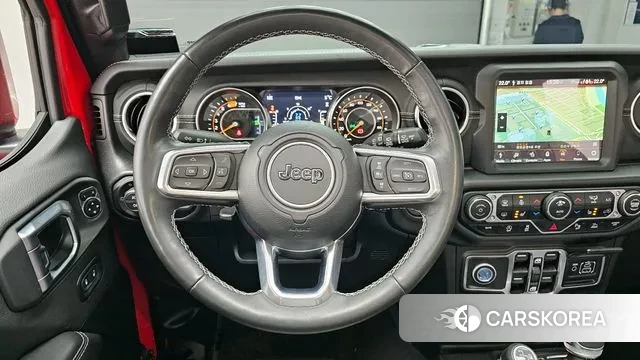 Jeep Wrangler (JL) 2022 Красный из Кореи, фото 4