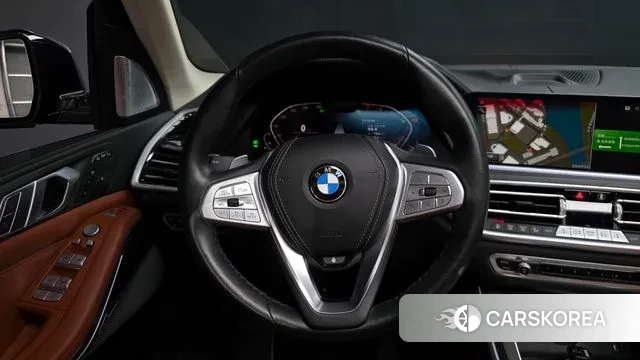 BMW X7 (G07) 2021 Черный из Кореи, фото 4