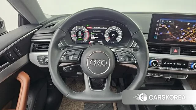 Audi A5 (F5) 2023 Черный из Кореи, фото 4
