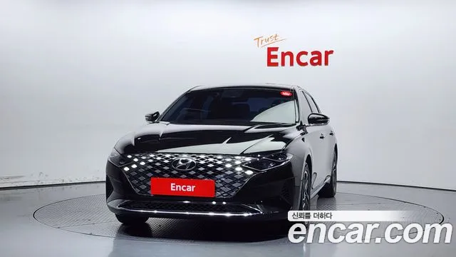 Hyundai The New Grandeur IG 2021 Черный из Кореи, фото 4