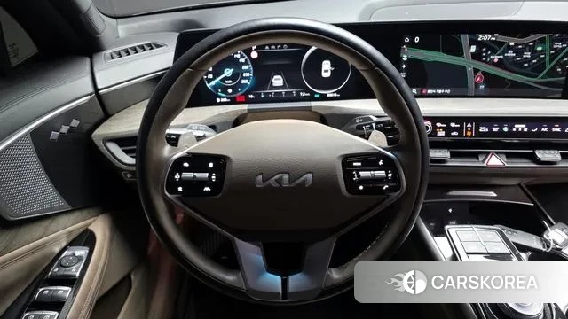 Kia K8 Hybrid 2024 Черный из Кореи, фото 4